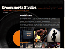 Tablet Screenshot of grooveworksstudios.com